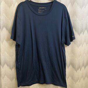 Eddie Bauer Men's Navy Blue Shirt